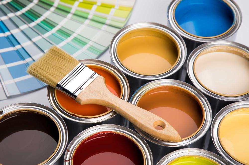 pots de peinture
